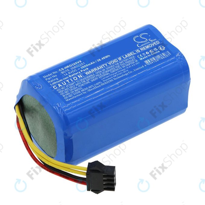 Akku batterie für Hoover HGO31, HGO32, HGO33, 2600mAh, Li-Ion, 14.8V, B015, HQ