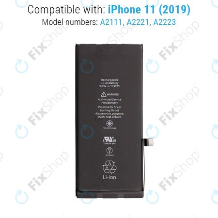 Apple iPhone 11 - Akku Batterie 3110mAh Service Pack