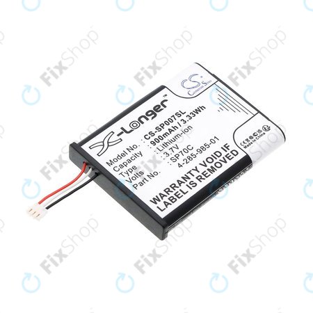 Akku batterie für Sony PSP E1000, E1002, E1004, E1008, 900mAh, Li-Ion, 3.7V, SP70C, HQ