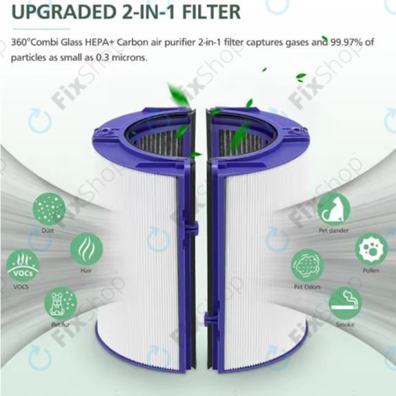 Dyson Purifier-series, Purifier humidifier-series - HEPA-Filter 2-in-1 (Aktivkohle)