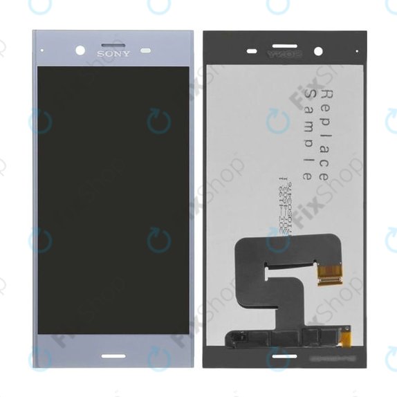 Sony Xperia XZ1 G8341 - LCD Display + Touchscreen Front Glas (Silver) TFT