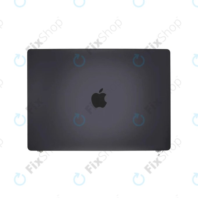 LCD-Display für MacBook Pro 16", A3403 (2024), mit Frontglas und Deckel, Space Black, 661-42325, Genuine Apple