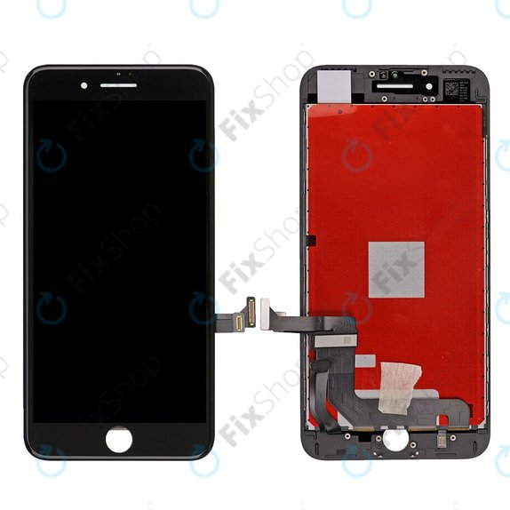 Display für iPhone 7 Plus, Black, Touchscreen-Glas mit Rahmen