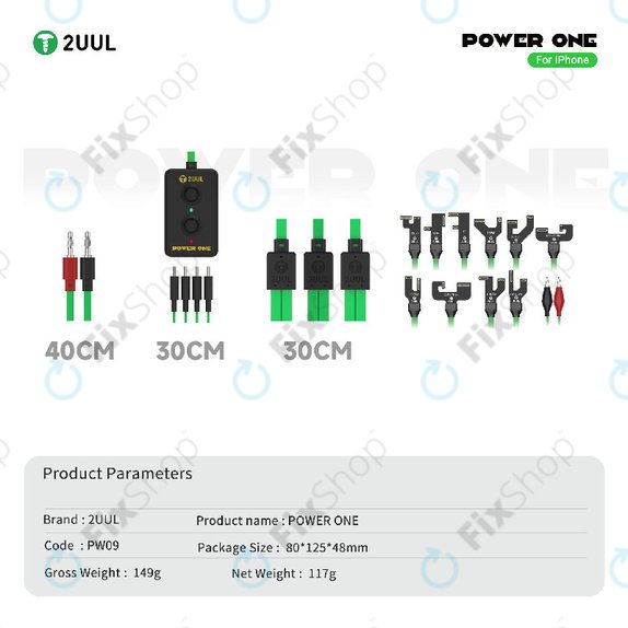 One-Click Netzkabel, 2UUL PW09, für iPhone 12-16 Pro Max