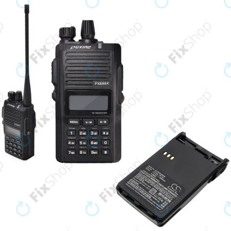 Batterie für ADI AT-46, Baojie BJUV22, Huntec HT-3688, 1200mAh, Li-Ion, 7.4V, LB-38L, HQ