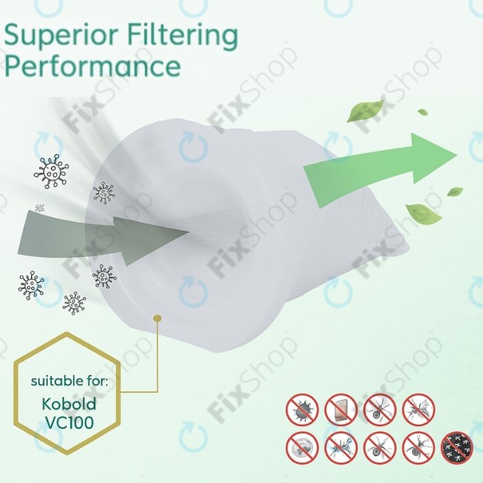 Vorwerk Kobold VC100 - Staubfilter