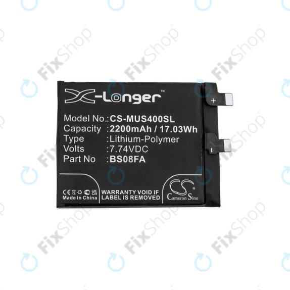 Xiaomi Black Shark 4, 4S - Akku Batterie BS08FA 2200mAh HQ