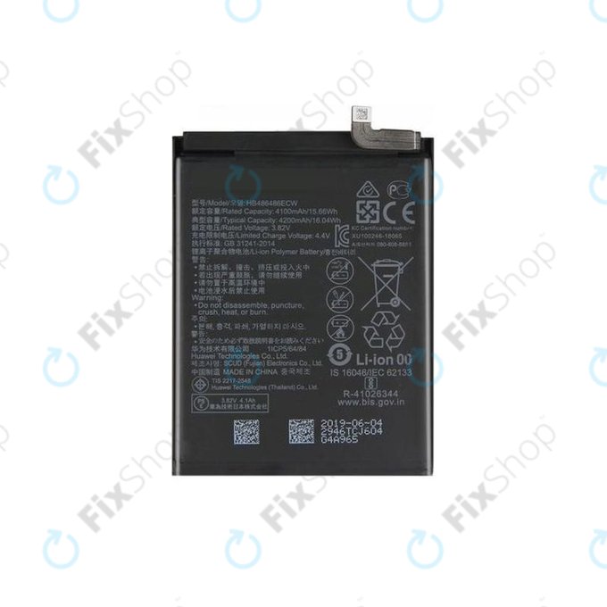 Huawei Mate 20 Pro, P30 Pro - Akku Batterie HB486486ECW 4200mAh