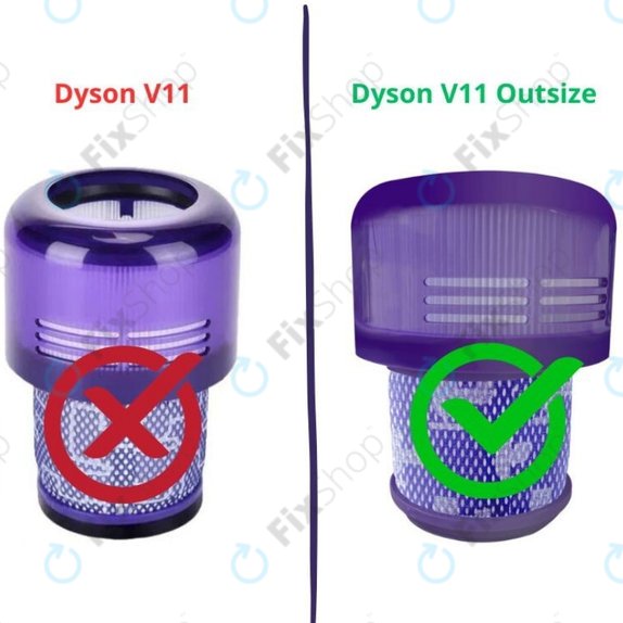HEPA-Filter, 2 Stk. für Dyson V11 Outsize, SV16