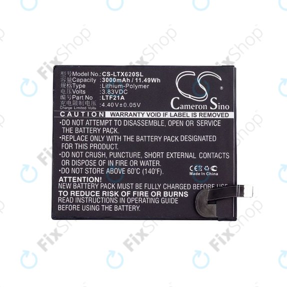Akku batterie für LeEco Le 2, LeTV X-series, 3000mAh, Li-Pol, 3.83V, LTF21A, HQ