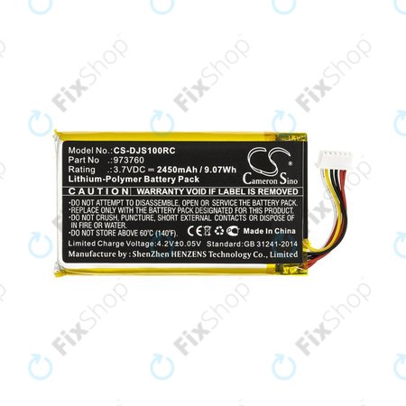 Akku batterie für DJI Mavic Pro, Air, Spark, 2450mAh, Li-Pol, 3.7V, 973760, HQ