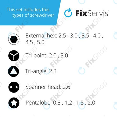 Jakemy JM-8126 - Auswechselbarer Schraubendreher-Satz 58in1