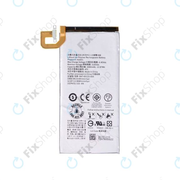 Blackberry Priv - Akku Batterie BAT-60122-003 3410mAh