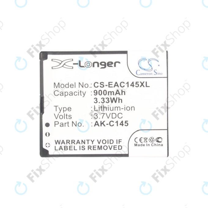 Aligator A420, V500, V550, Auro C2030, Bea-fon C250, C260, Telme C145, C145B, Texet TM-D222, Winner WG7 - Akku Batterie AK-C145, C250, TM-D222 900mAh HQ