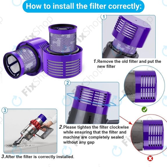 Dyson V10 - Staubfilter