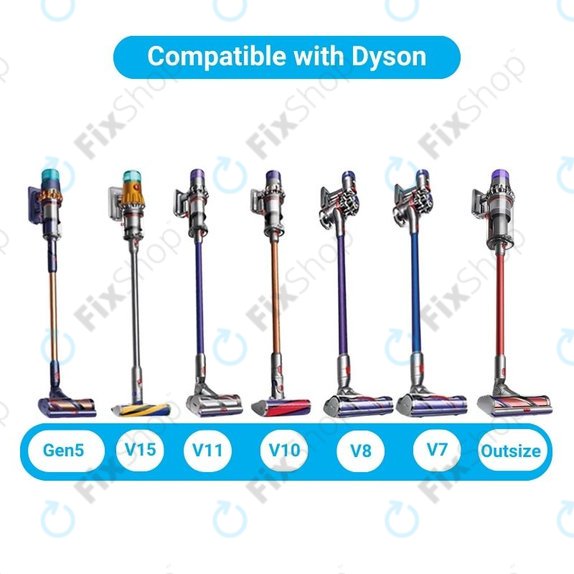 Dyson V-series, Outsize - Bodendüse mit LED-Grünlicht