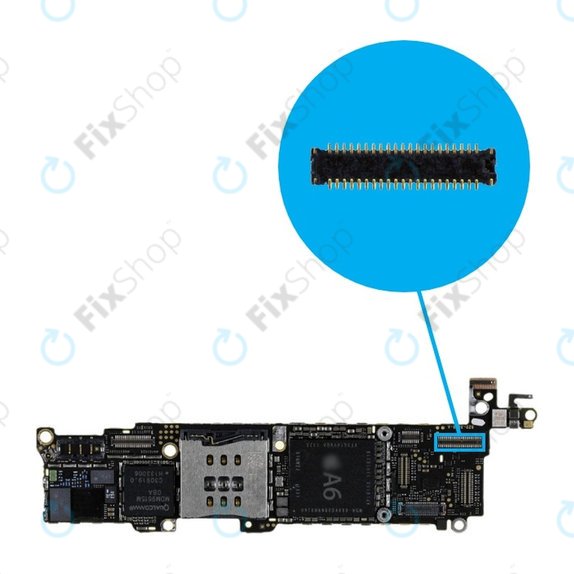 Apple iPhone 5 - Touchscreen + Motherboard Stecker