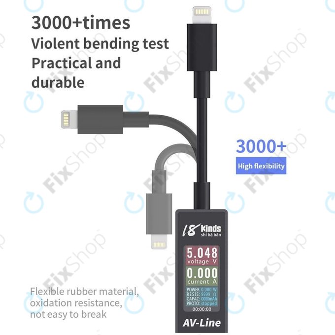 AV-Line - Ladekabel mit Intelligenter Erkennung (USB-C - USB-C)