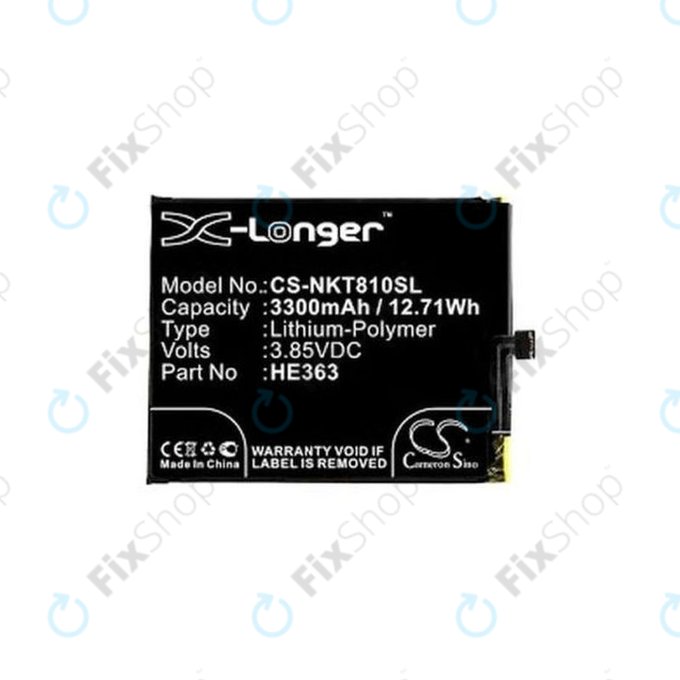 Nokia 8.1 (Nokia X7) - Akku Batterie HE362, HE363, HE377 3300mAh HQ