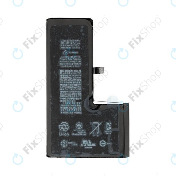Akku Batterie für iPhone XS, 2658mAh
