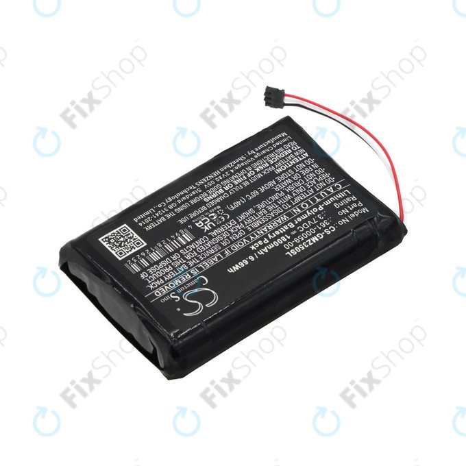 Batterie für Garmin Zumo 340LM, 350LM, 390LM, 1800mAh, Li-Pol, 3.7V, 361-00059-00, HQ