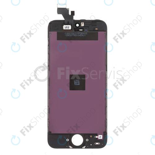 Apple iPhone 5 - LCD Display + Touchscreen Front Glas + Rahmen (Black) TFT