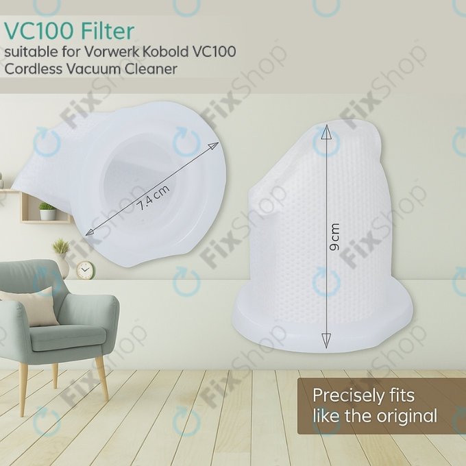 Vorwerk Kobold VC100 - Staubfilter