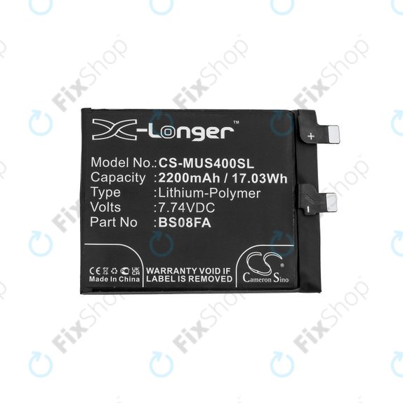 Xiaomi Black Shark 4, 4S - Akku Batterie BS08FA 2200mAh HQ