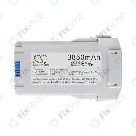 Akku batterie für DJI Mini 3, Mini 3 Pro, Mini 4, Mini 4 Pro, 3850mAh, Li-Pol, 7.4V, BWX162-2453-7.38, HQ