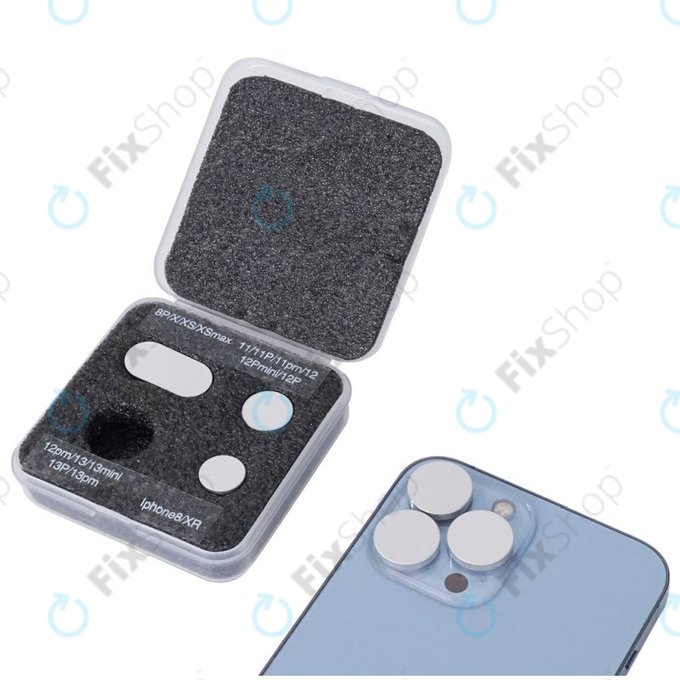 M-Triangel - Schutzfolie für Kameraobjektive (iPhone 8 - 13 Pro Max)