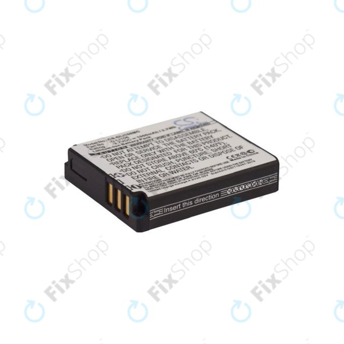 Batterie für Kodak PIXPRO SP1, Kodak PIXPRO SP1 HD, 1000mAh, Li-Ion, 3.7V, D-LI106, HQ