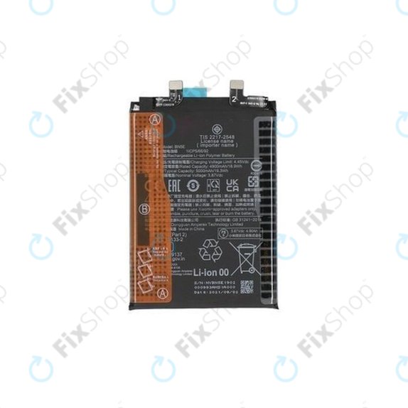 Xiaomi Redmi Note 11 Pro 4G, 11 Pro 5G - Akku Batterie BN5E 5000mAh - 46020000A2LM Genuine Service Pack