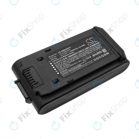 Akku batterie für Samsung Bespoke Jet, Bespoke Jet Complete, 2500mAh, Li-Ion, 25.2V, VCA-SBTA95, HQ