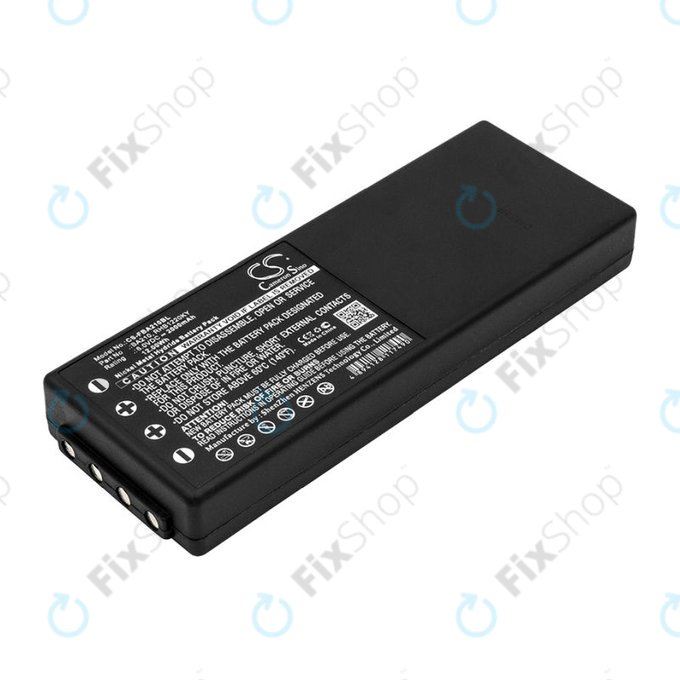 Akku batterie für HBC Radiomatic BA, 2000mAh, Ni-MH, 6V, RHB1220KY, HQ