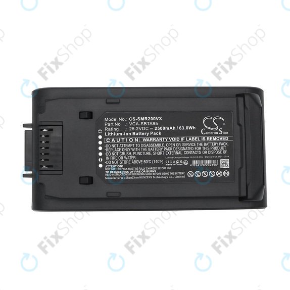 Akku batterie für Samsung Bespoke Jet, Bespoke Jet Complete, 2500mAh, Li-Ion, 25.2V, VCA-SBTA95, HQ