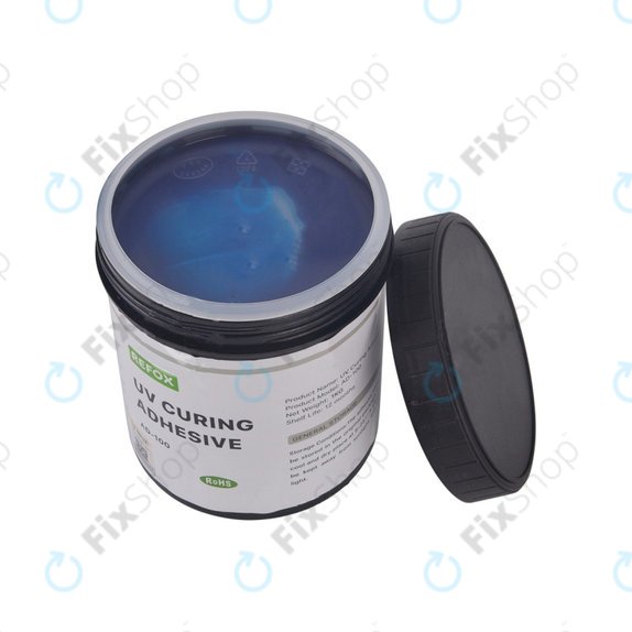 Refox AD-100 - UV-Härtendes Wasserdichtes Klebemittel (1kg)