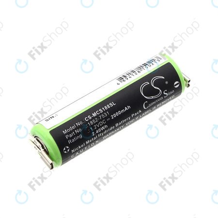 Akku batterie für Moser Easy Style 1881, 2000mAh, Ni-MH, 1.2V, 1852-7531, HQ