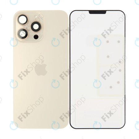 Backcover Glas für iPhone 16 Pro Max | Desert Titanium | 661-44960 | Genuine Apple