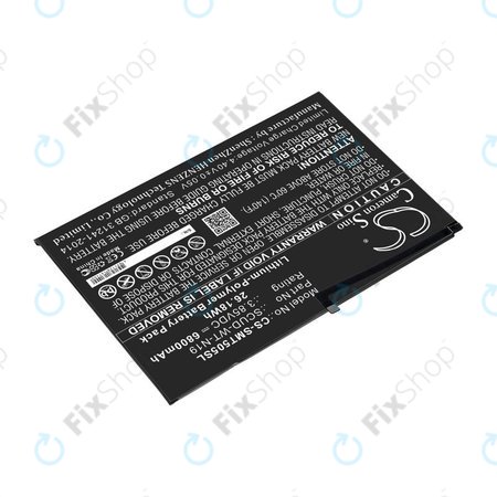 Akku batterie für Samsung Galaxy Tab A7, 6800mAh, Li-Pol, 3.85V, SCUD-WT-N19, HQ