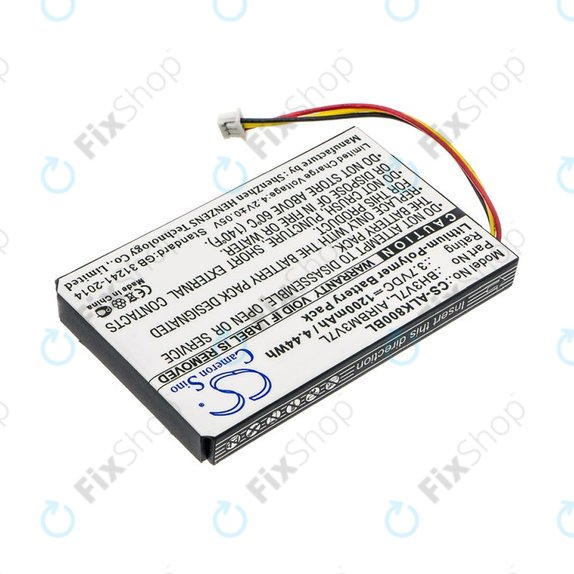 Akku batterie für Autec Air A4, A6, A8, 1200mAh, Li-Pol, 3.7V, BH3V7L, AIRBM3V7L, HQ