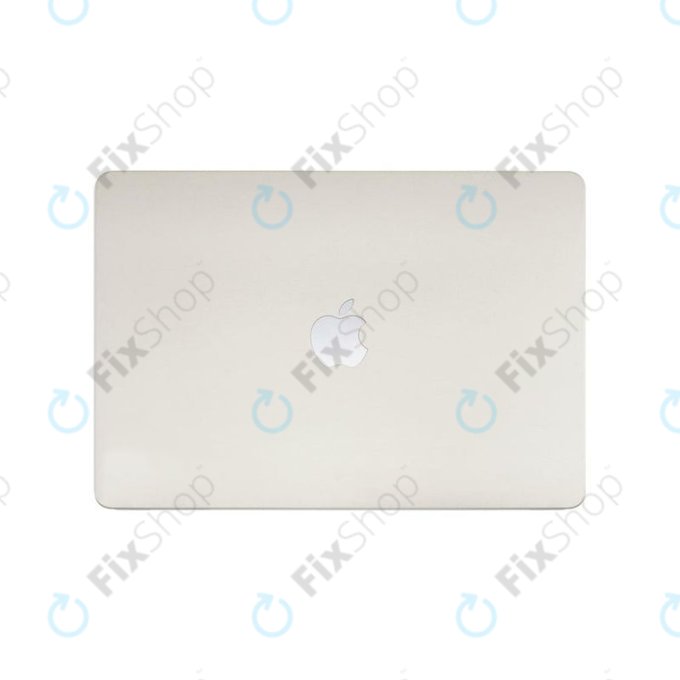 LCD-Display für MacBook Air 15", A3114 (2024), mit Frontglas und Deckel, Starlight, 661-40261, Genuine Apple