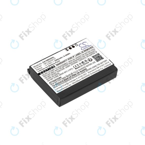 Garmin Aera 500, 510, 550, 560, Nuvi 500, 510, 550, Zumo 220, 600, 650, 660, 660LM - Akku Batterie 010-11143-00, 361-00038-01 1880mAh HQ
