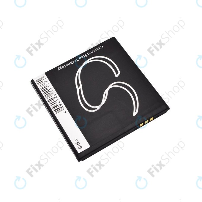 Akku batterie für Aligator S4000 Duo, 1200mAh, Li-Ion, 3.7V, AS4000BAL, HQ