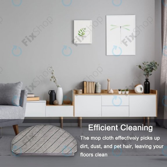 Wischtuch, 2 Stk. für Ecovacs Deebot N20, N20 Plus, N20 Pro Plus