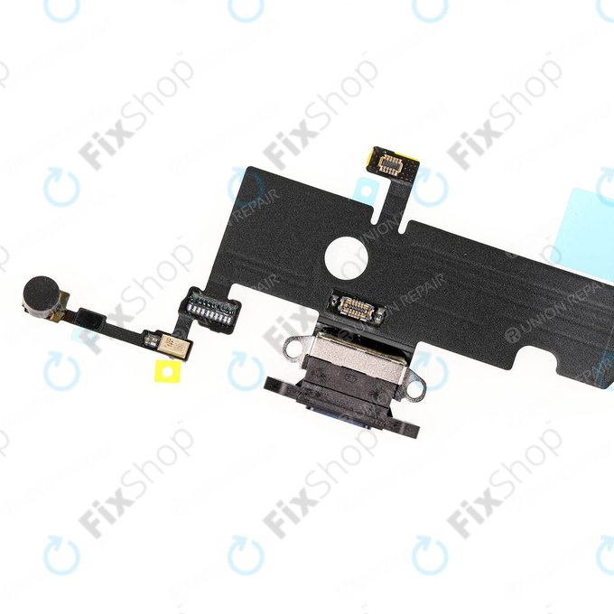 Apple iPhone XS Max - Ladestecker Ladebuchse + Flex Kabel (Space Gray)