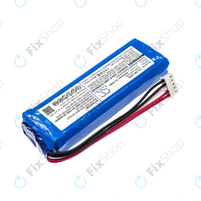 JBL Charge 3 (2015), Charge 3 Stealth Edition - Akku Batterie Li-Pol 6000mAh HQ