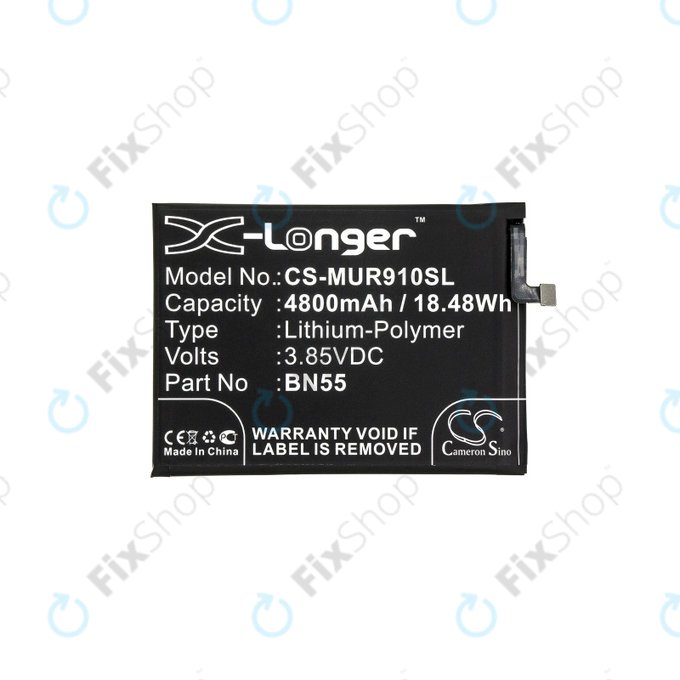 Xiaomi Redmi Note 9S - Akku Batterie BN55 4800mAh HQ