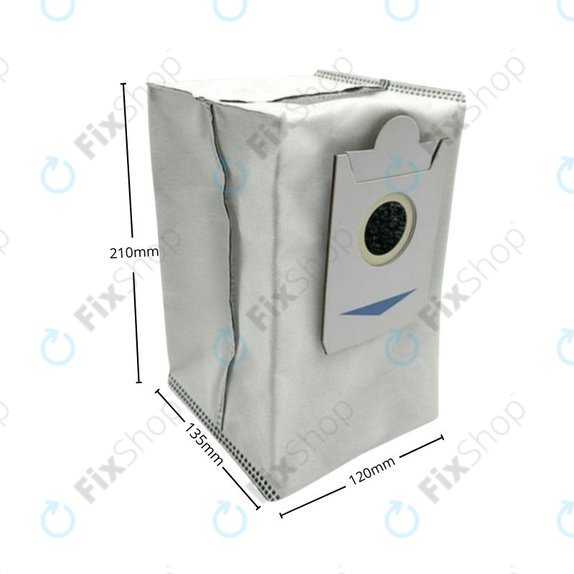 Staubbeutel, 3 Stk., Aktivkohle für Ecovacs Deebot X2-series, X5-series