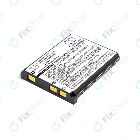 Akku batterie für Kodak EasyShare, 660mAh, Li-Ion, 3.7V, LB-012, KLIC-7006, HQ
