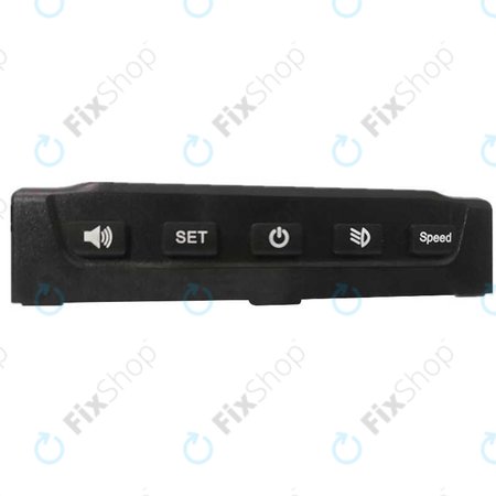 Kugoo S1, S1 Pro, S2, S3 - Armaturenbrett-Set (Kunststoffabdeckung für Display, Gashebel, Bremse, LED-Lichtabdeckung)